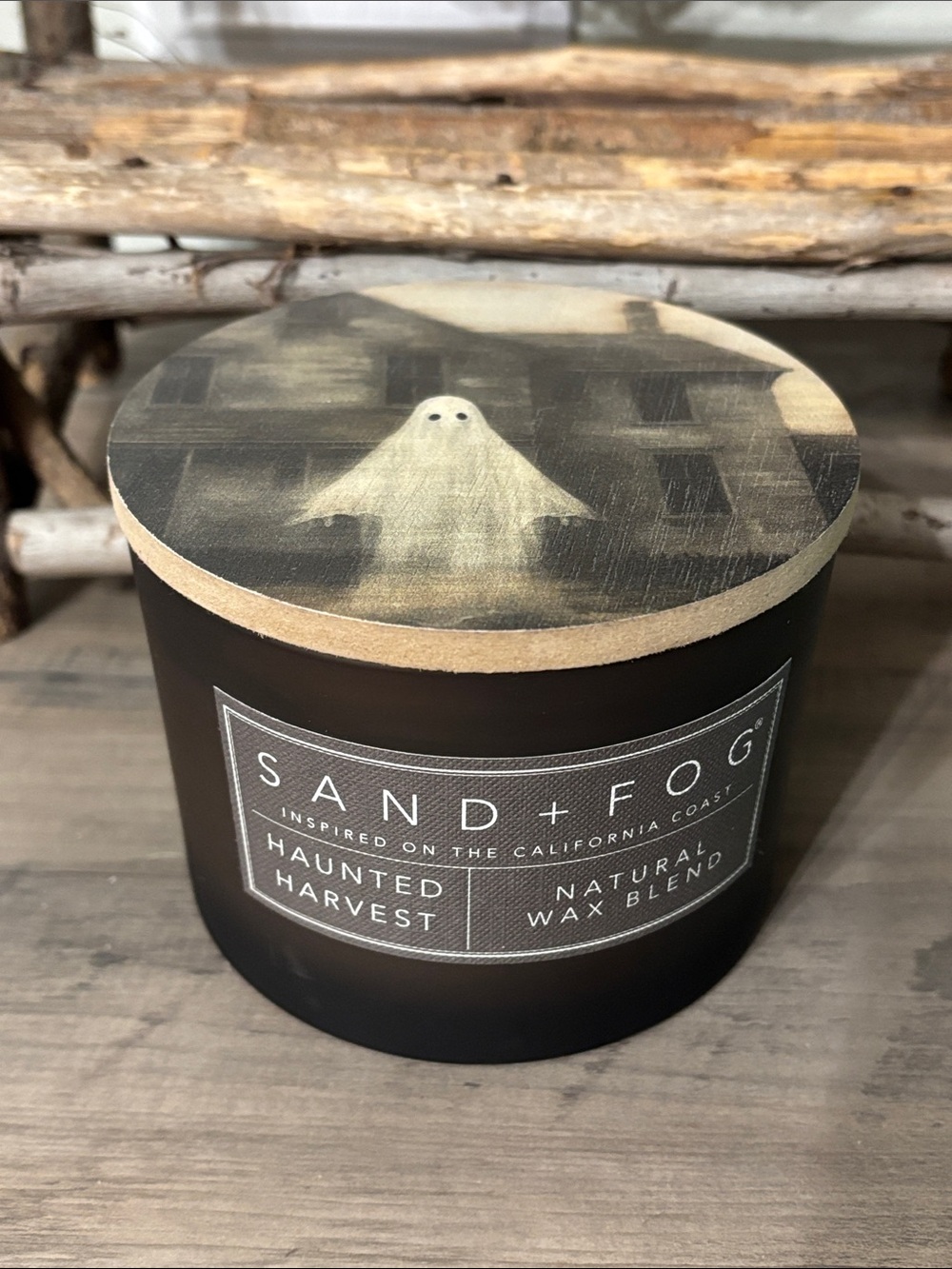 Sand + Fog Haunted Harvest Gothic Rustic Cottagecore inspired Scented Candle NEW